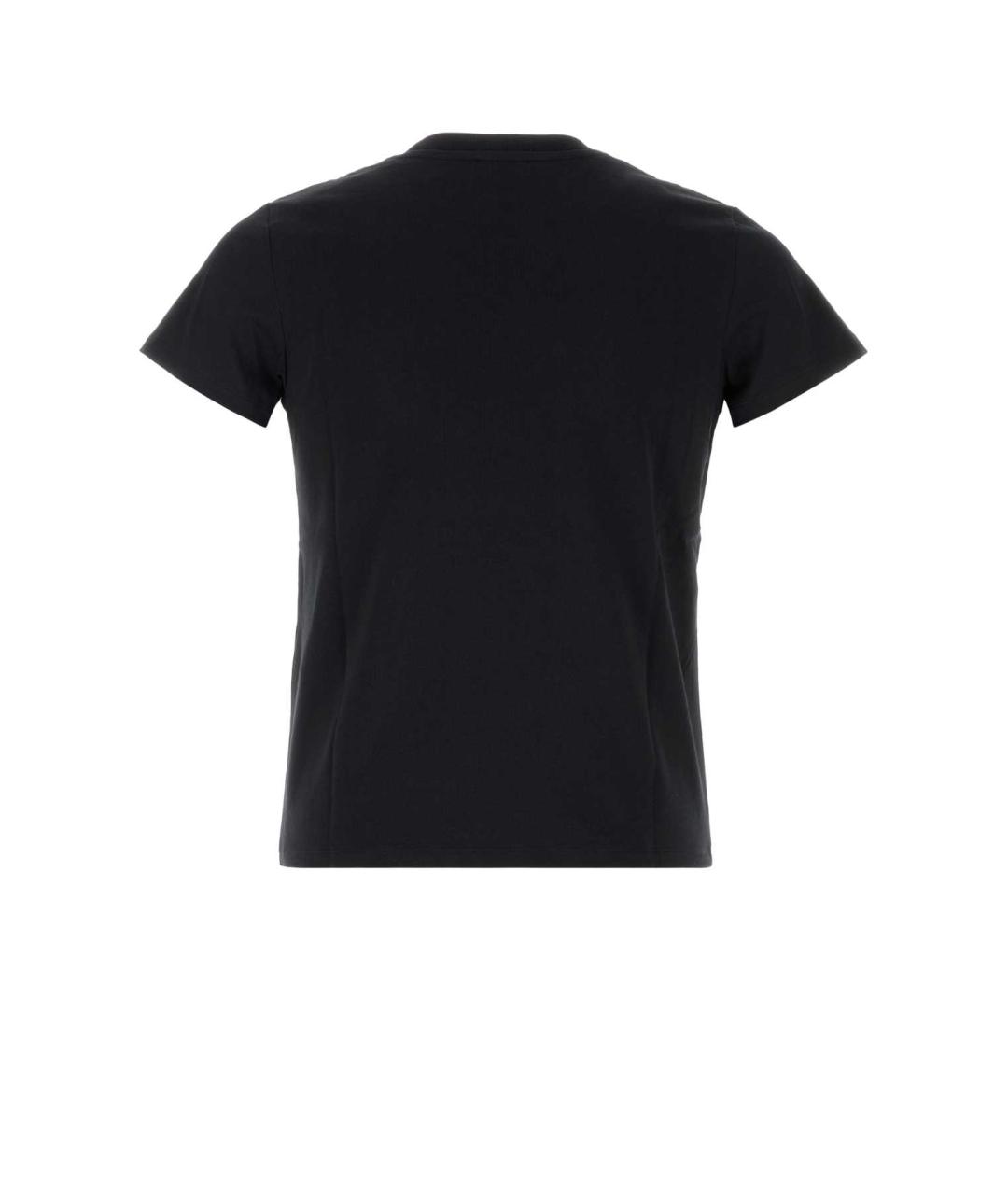 A.P.C. Черная хлопковая футболка, фото 2