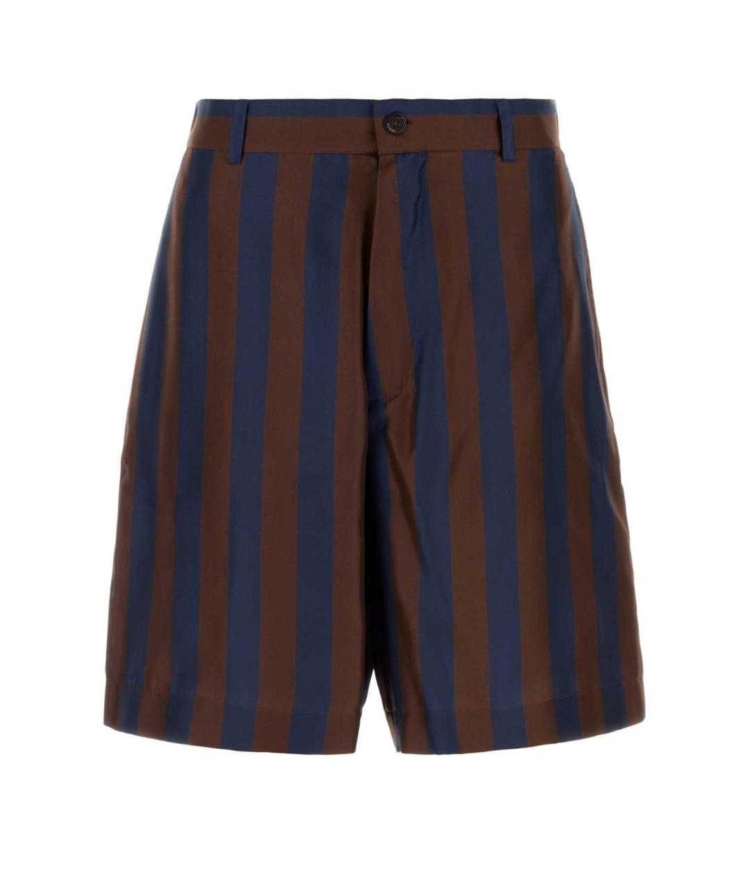 FENDI Мульти шелковые шорты, фото 1