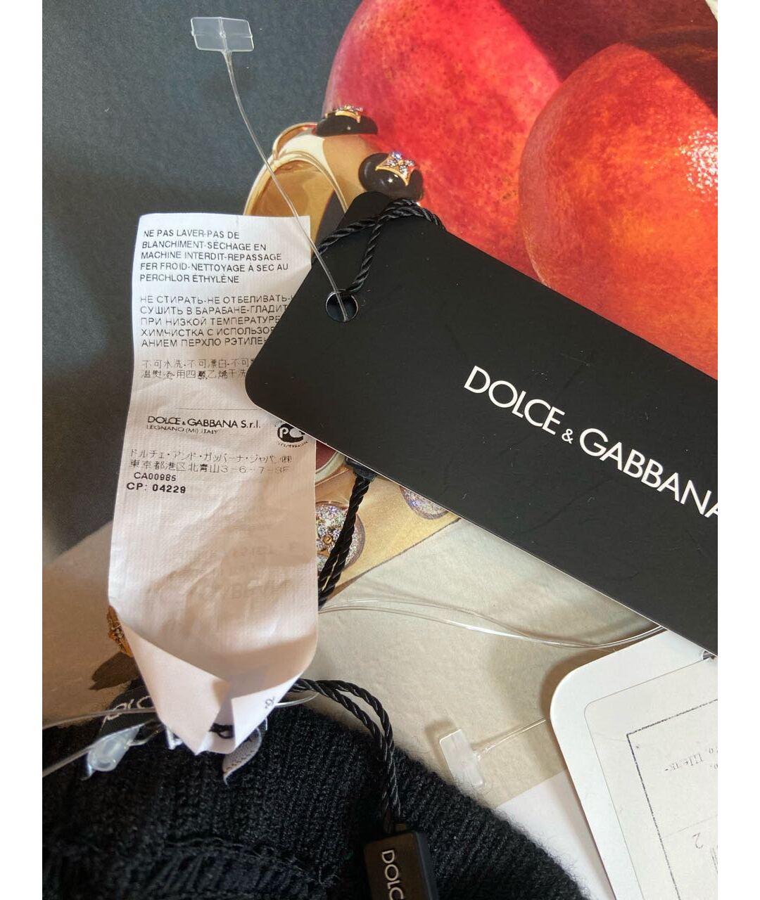 DOLCE&GABBANA Черные носки, чулки и колготы, фото 5