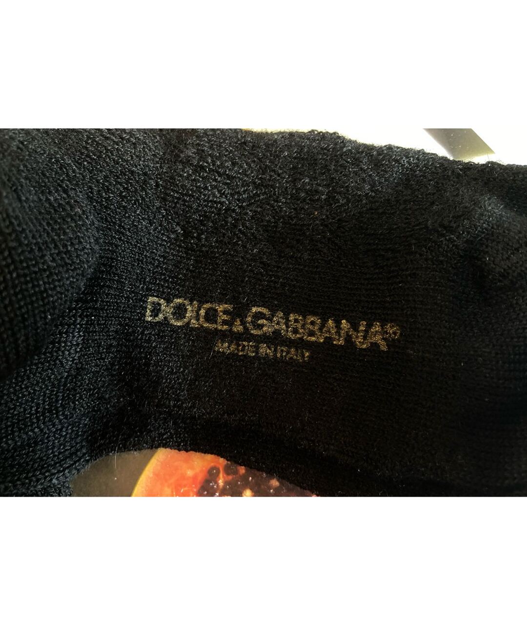 DOLCE&GABBANA Черные носки, чулки и колготы, фото 4
