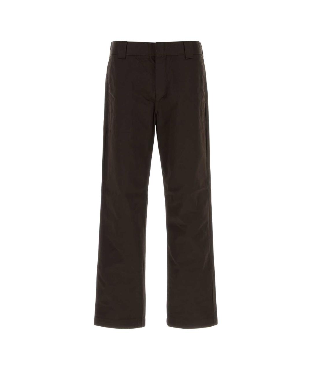 CARHARTT WIP Коричневые полиэстеровые повседневные брюки, фото 1