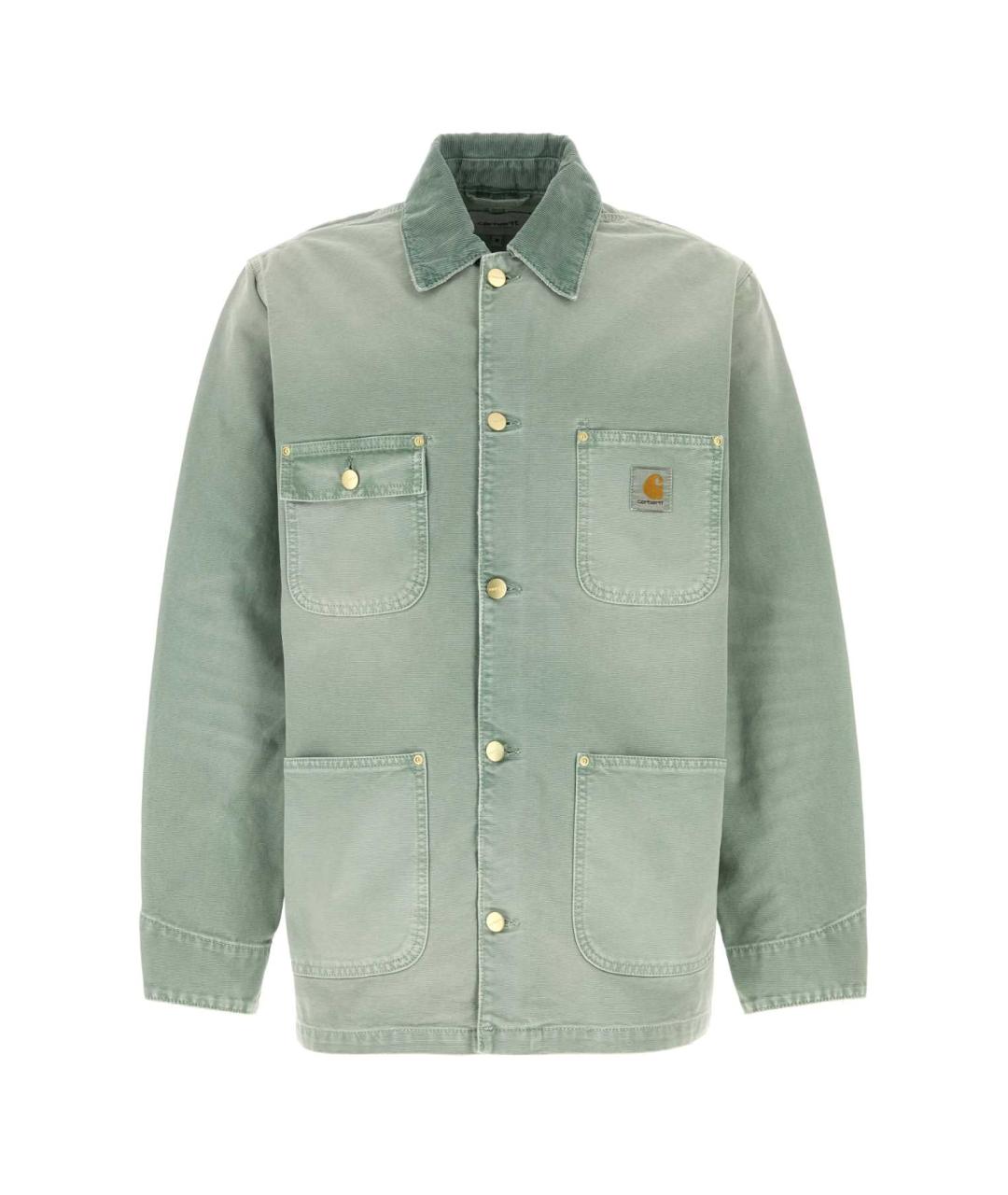 CARHARTT WIP Зеленая хлопковая куртка, фото 1