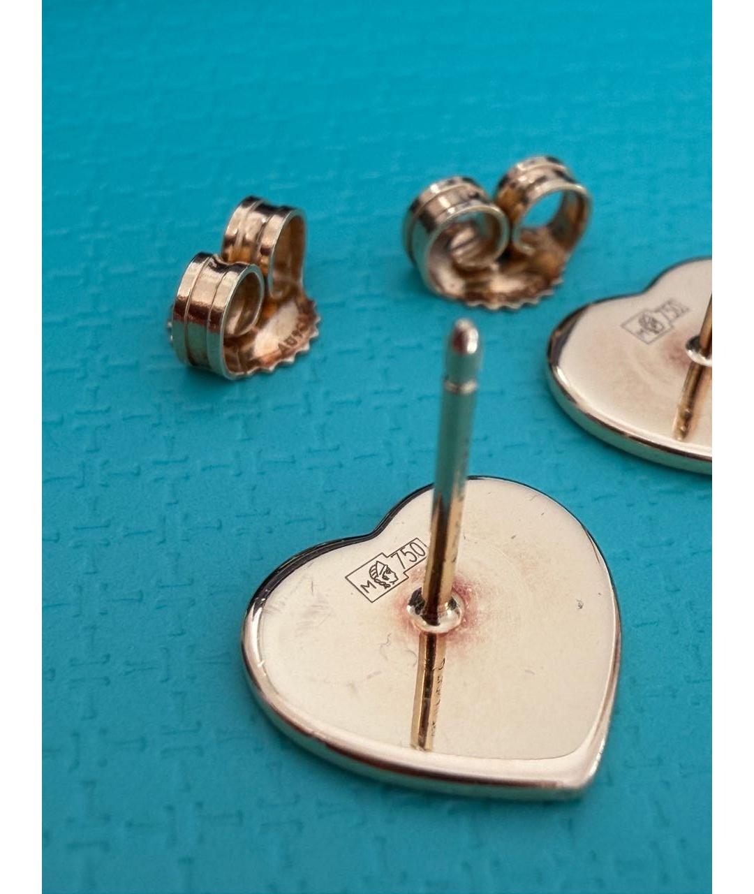 TIFFANY&CO Золотые серьги из желтого золота, фото 7