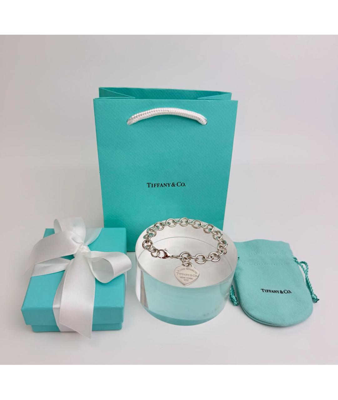 TIFFANY&CO Серебряный серебряный браслет, фото 2