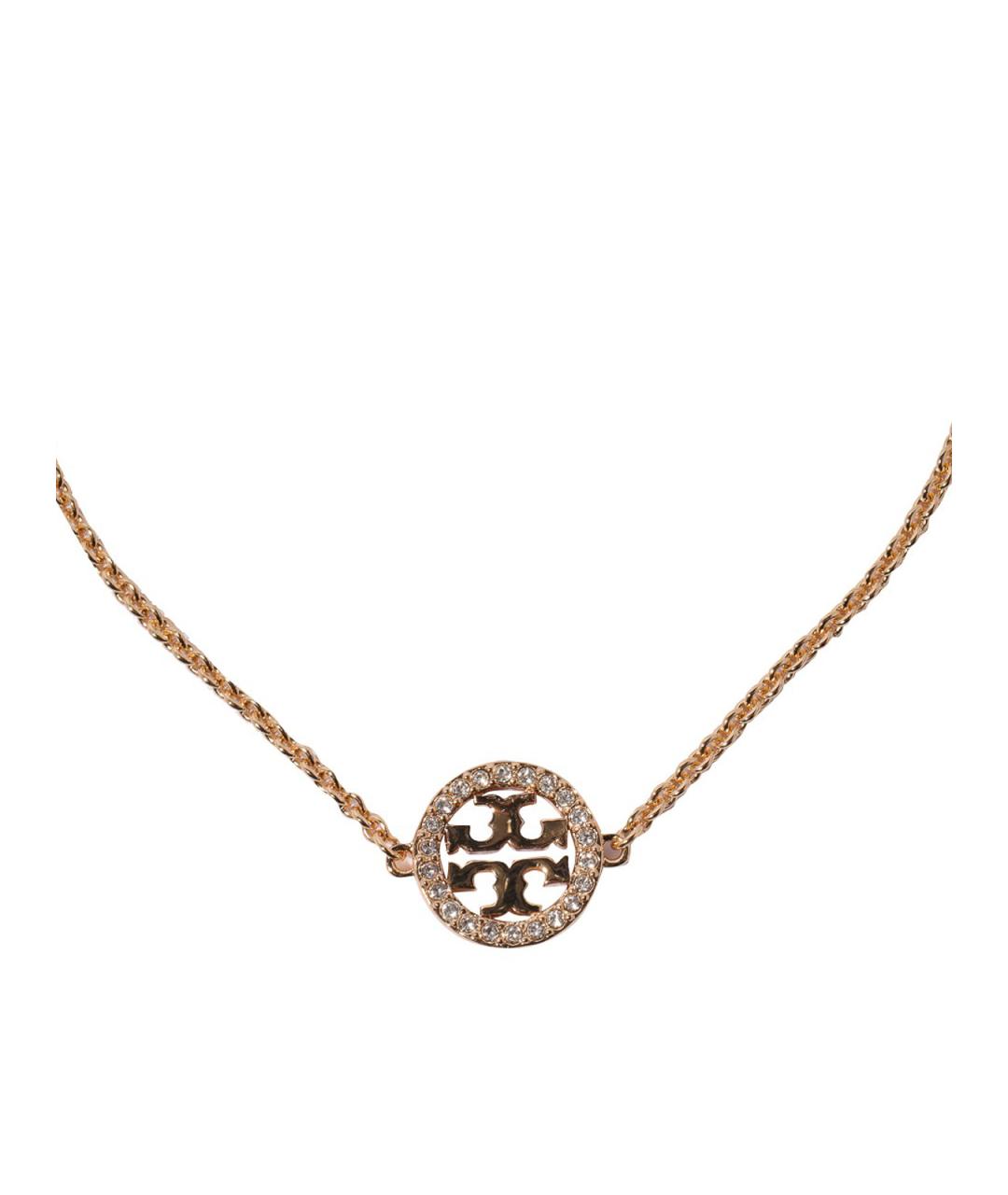TORY BURCH Золотое металлическое колье, фото 2