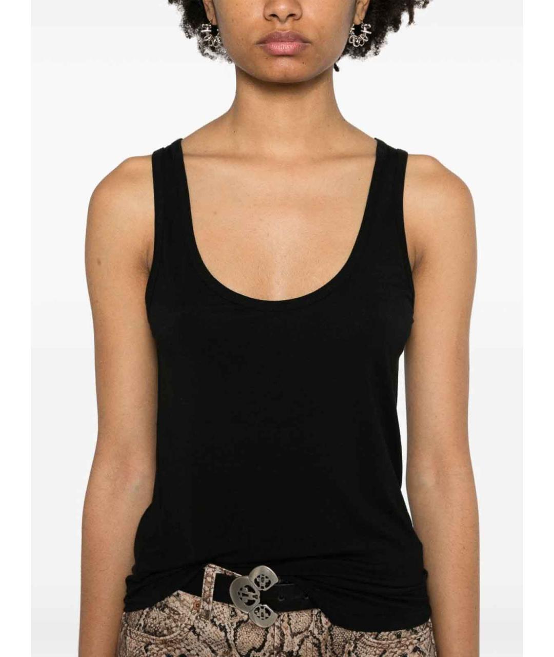 ISABEL MARANT Черная майка, фото 5