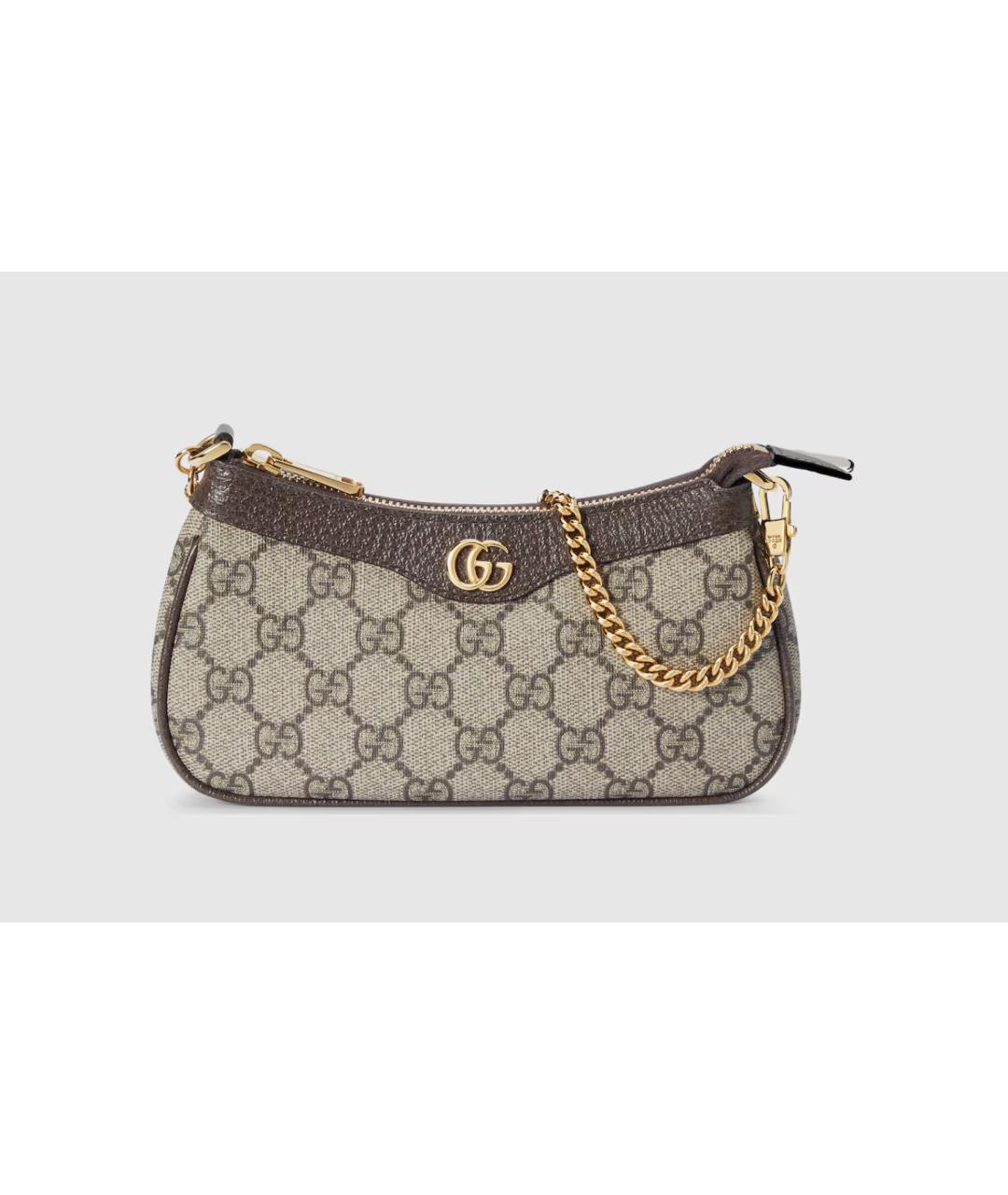 GUCCI Бежевая сумка через плечо, фото 7