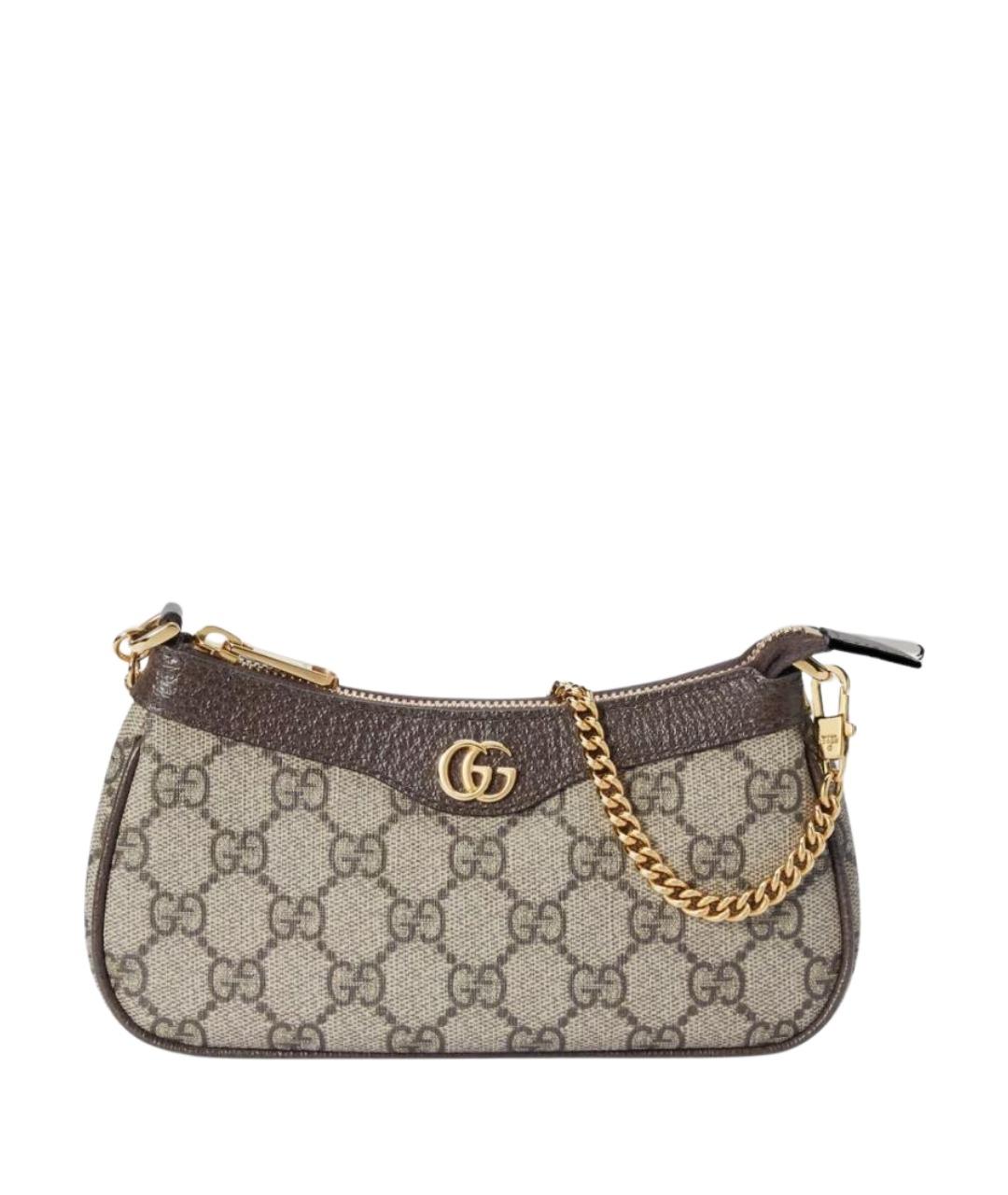 GUCCI Бежевая сумка через плечо, фото 1