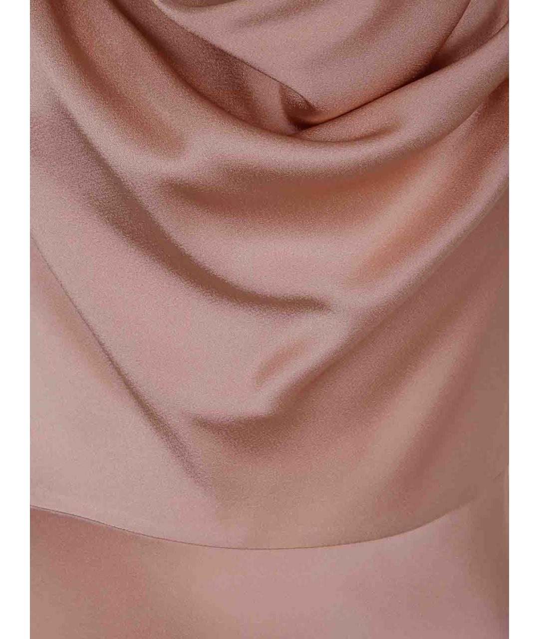 BLUMARINE Розовое вискозное повседневное платье, фото 3