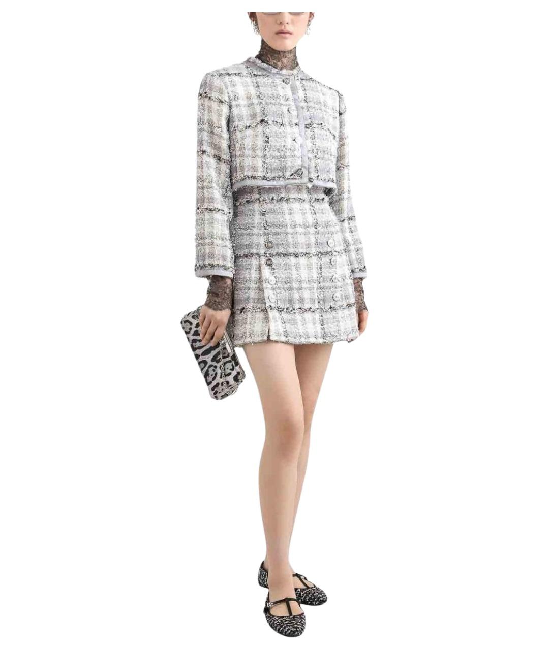 DOLCE&GABBANA Мульти повседневное платье, фото 2