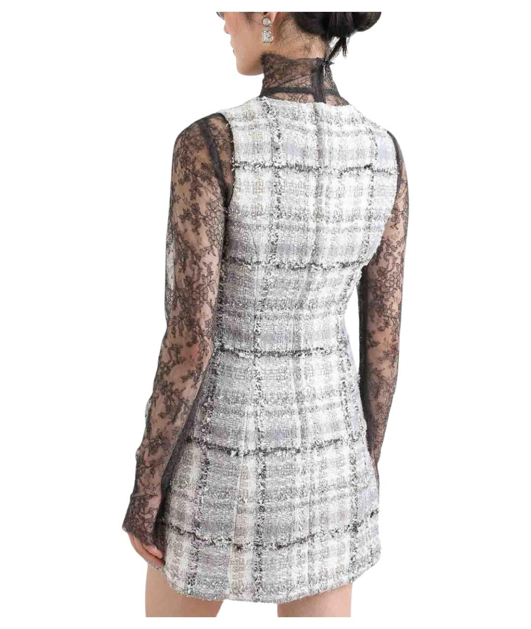DOLCE&GABBANA Мульти повседневное платье, фото 4