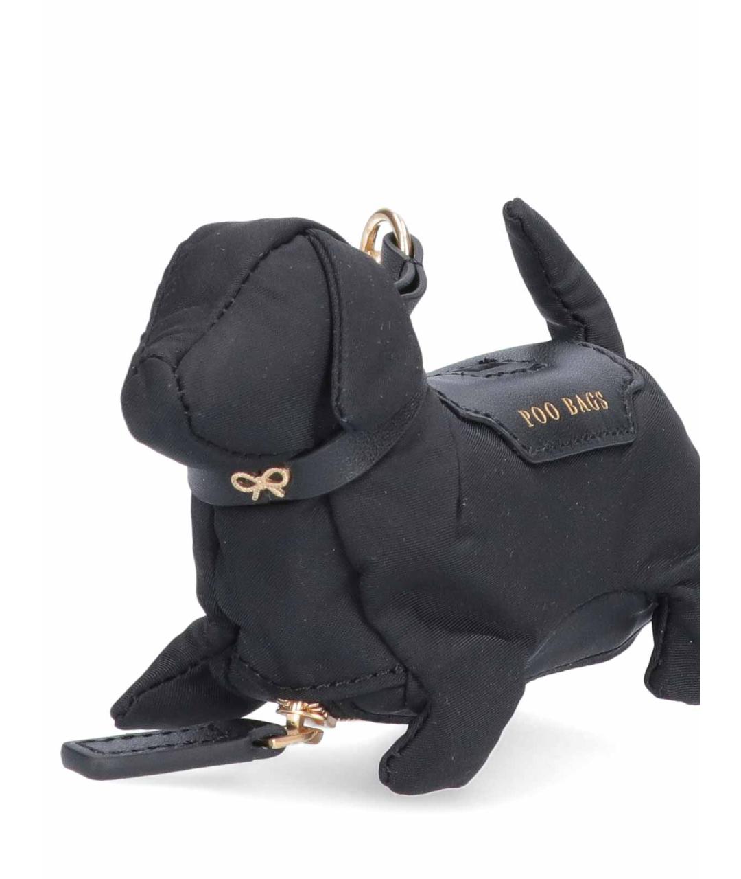ANYA HINDMARCH Черная ключница, фото 4