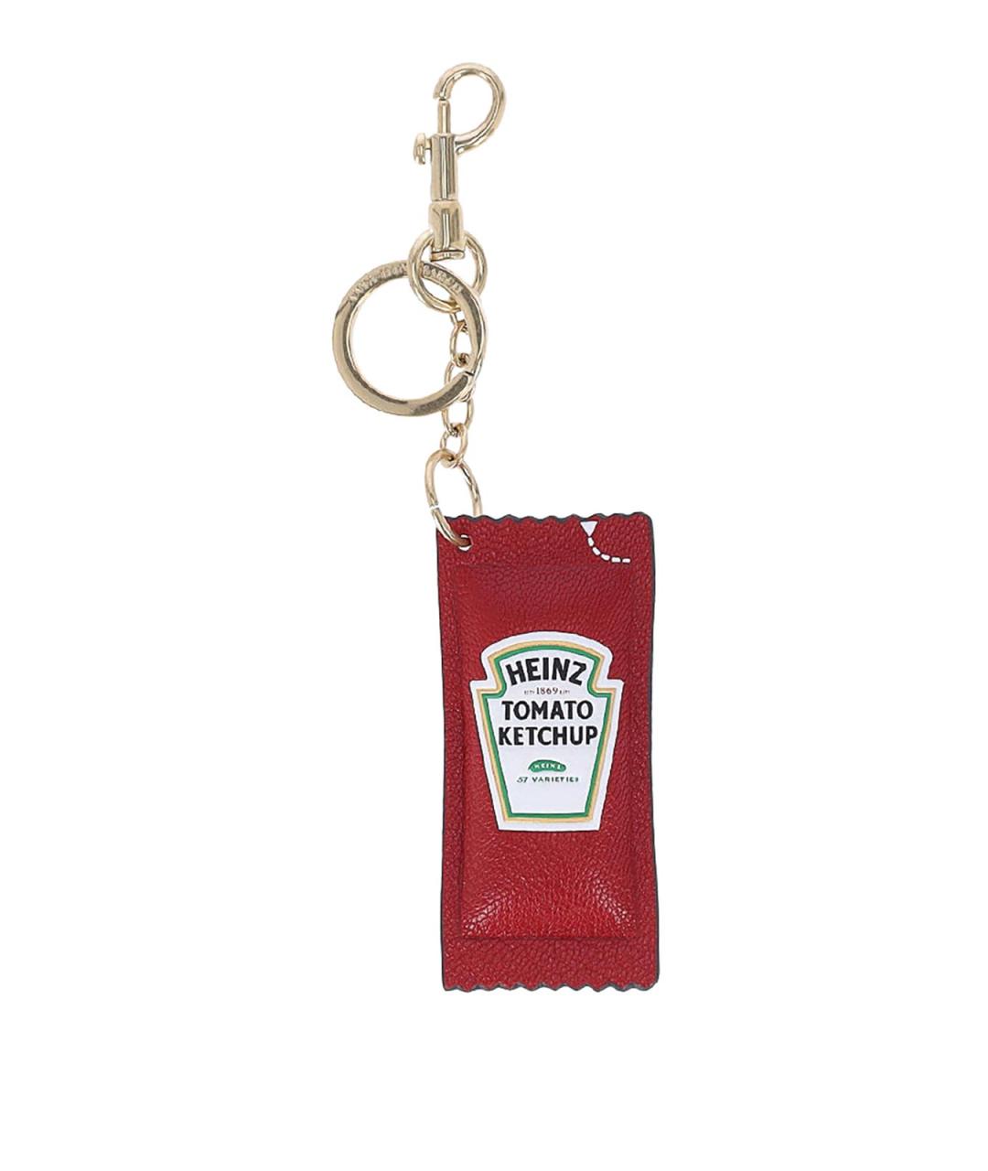 ANYA HINDMARCH Красный брелок, фото 1