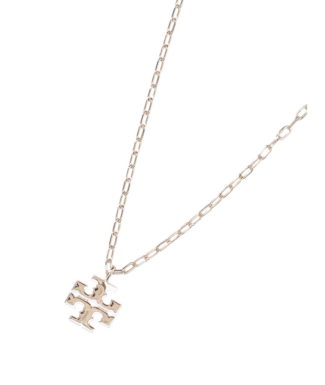 TORY BURCH Золотое металлическое колье, фото 2