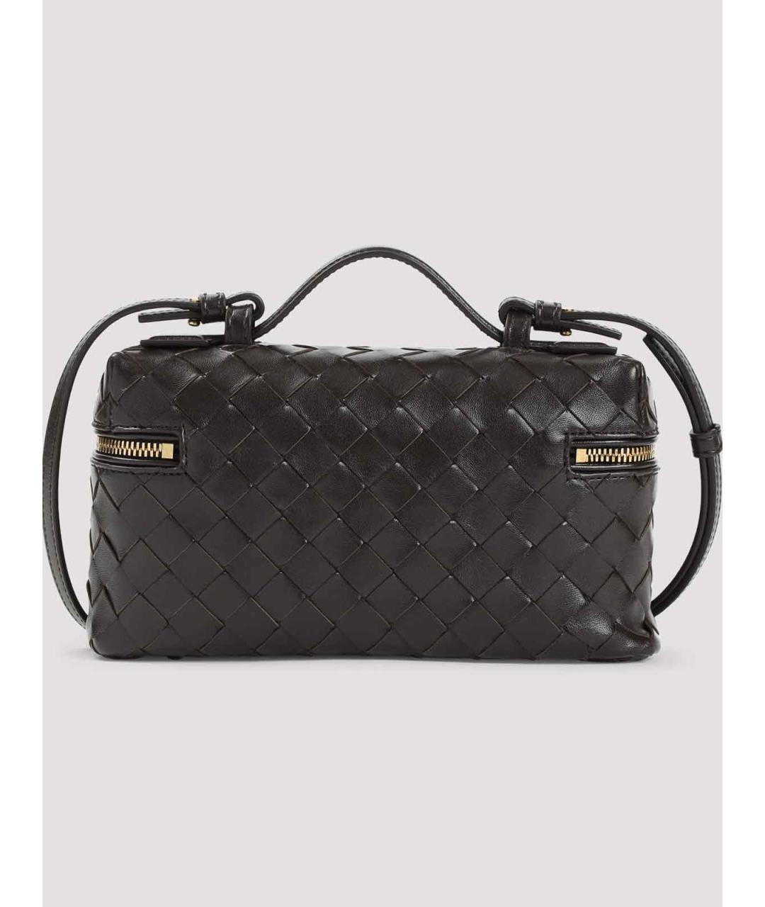 BOTTEGA VENETA Коричневая кожаная сумка через плечо, фото 2