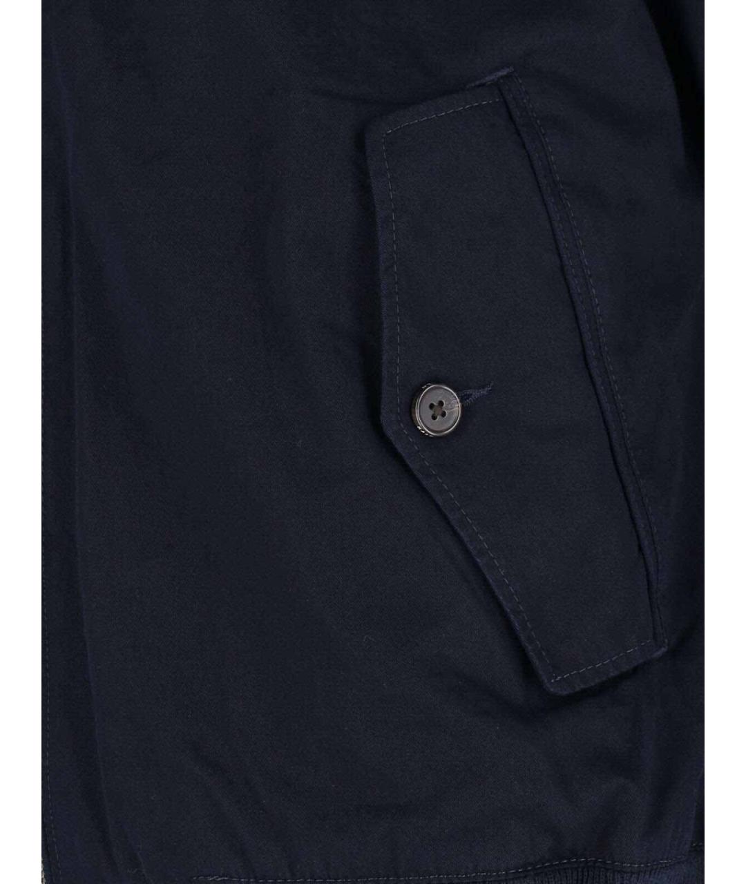 POLO RALPH LAUREN Синяя хлопковая куртка, фото 4