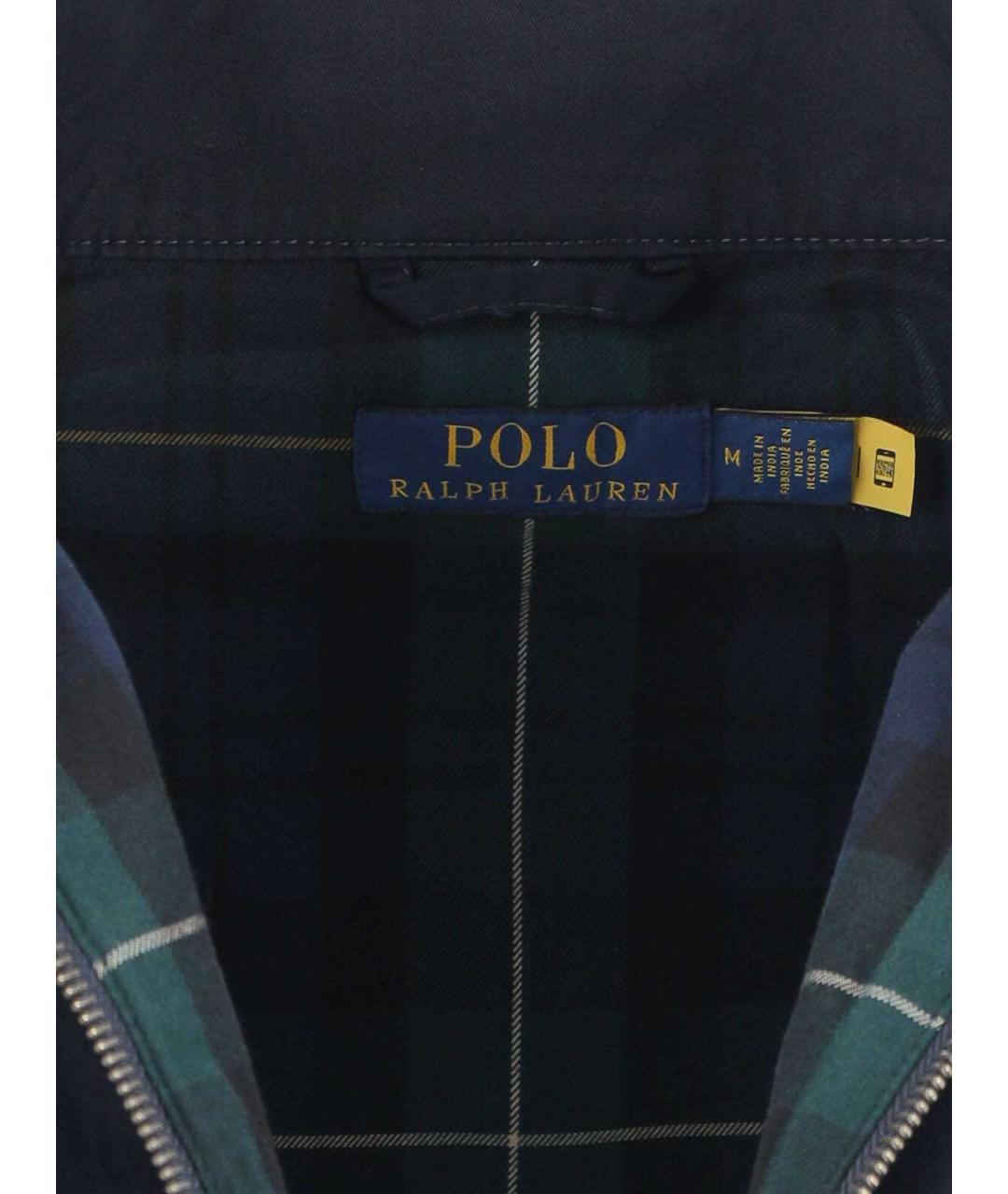 POLO RALPH LAUREN Синяя хлопковая куртка, фото 5