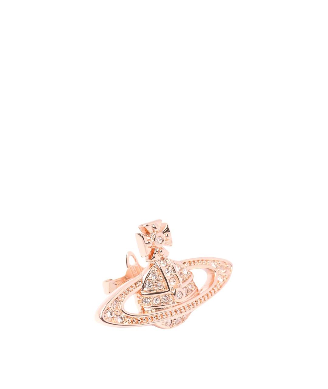 VIVIENNE WESTWOOD Розовые латунные серьги, фото 2