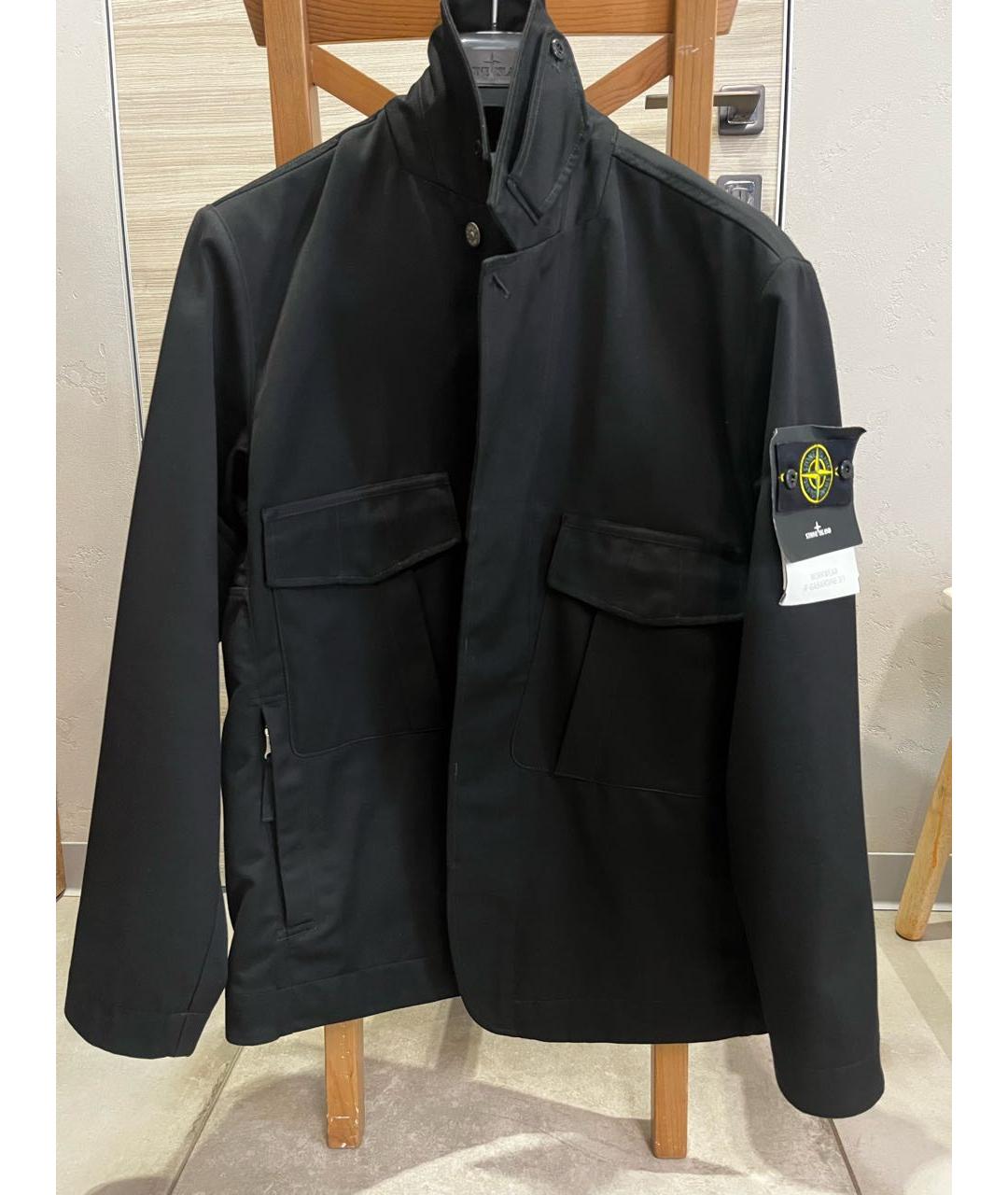 STONE ISLAND Черная куртка, фото 9