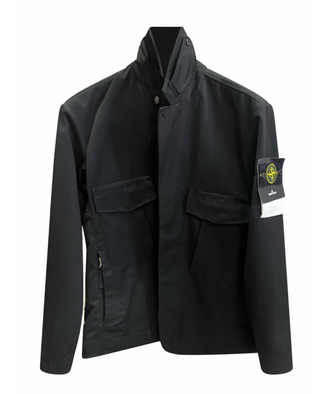 STONE ISLAND Черная куртка, фото 1