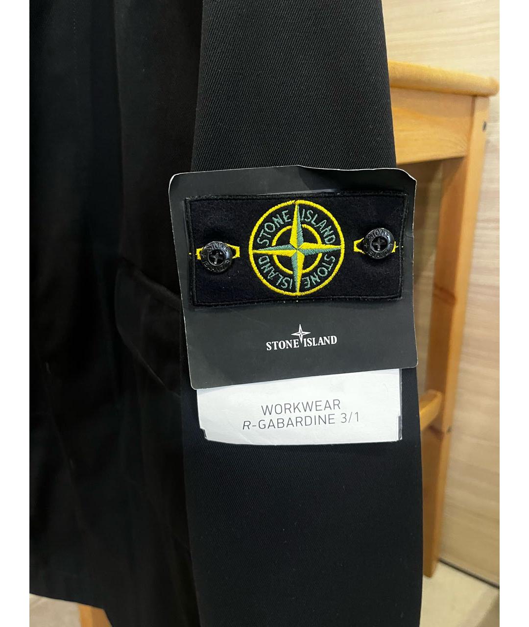 STONE ISLAND Черная куртка, фото 4