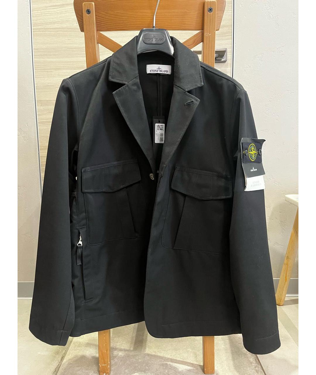STONE ISLAND Черная куртка, фото 8