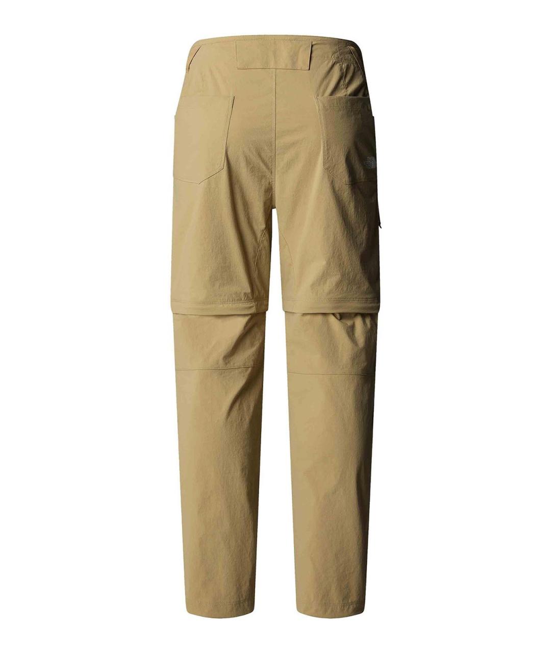 THE NORTH FACE Бежевые полиамидовые спортивные брюки и шорты, фото 2