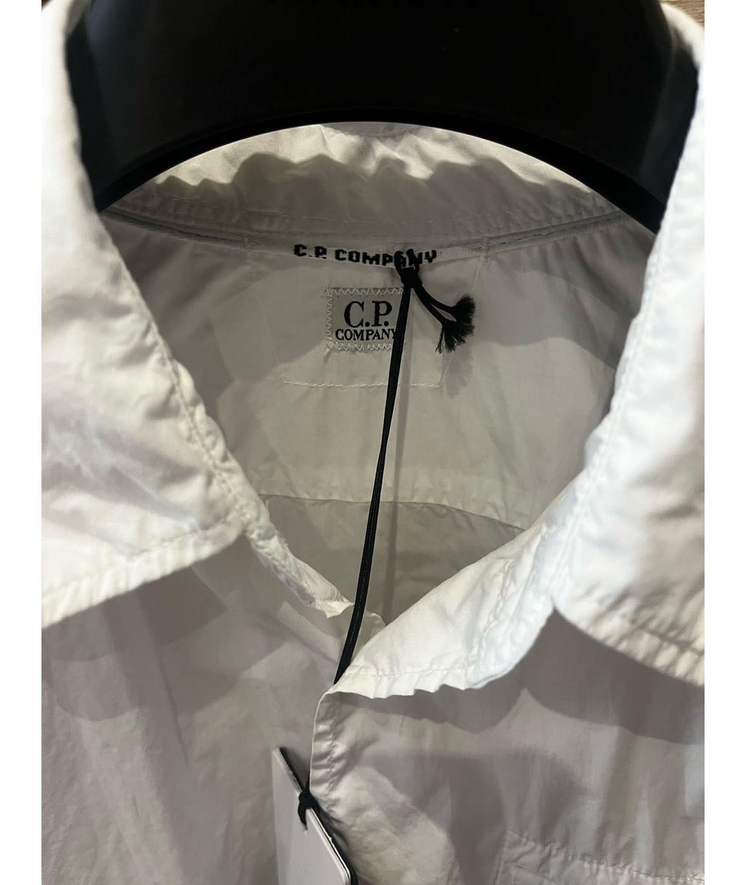 CP COMPANY Белая хлопковая кэжуал рубашка, фото 3