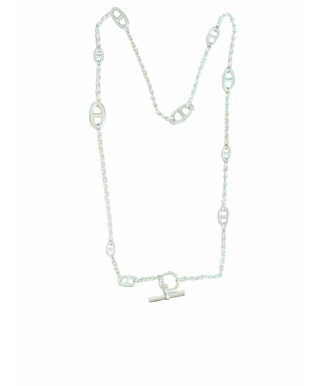 HERMES Серебряная серебряная цепочка, фото 1