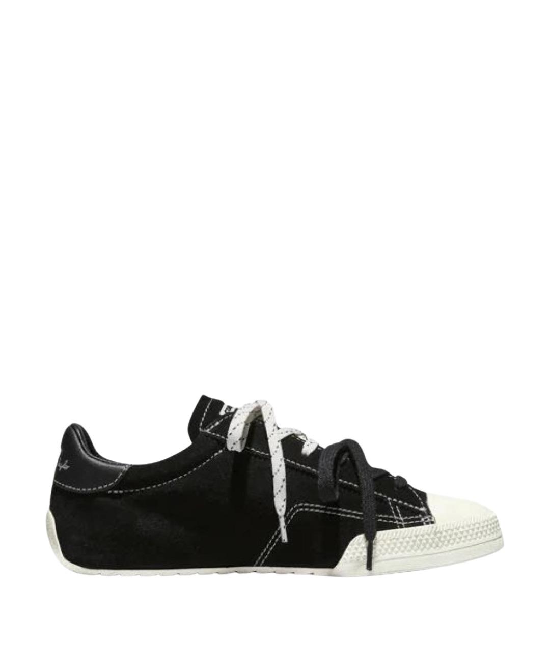 CONVERSE Черные замшевые кеды, фото 1