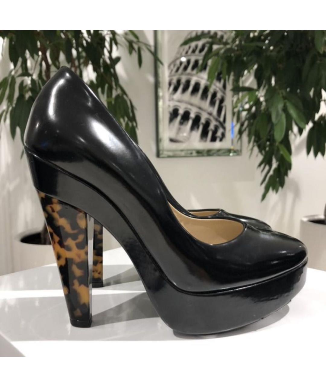 STELLA MCCARTNEY Черные кожаные туфли, фото 5