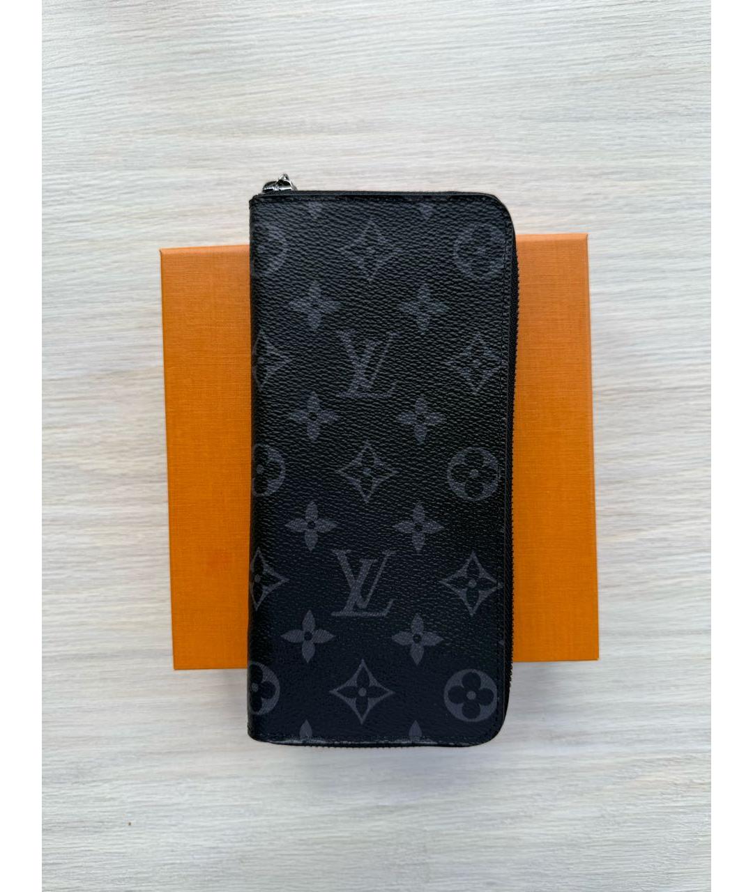 LOUIS VUITTON Черный кошелек, фото 6