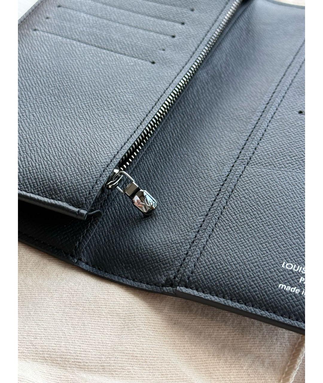 LOUIS VUITTON Черный кошелек, фото 4