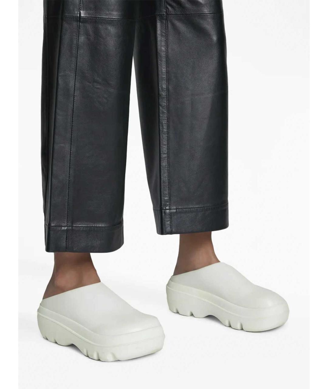 PROENZA SCHOULER Белые кожаные сабо, фото 2