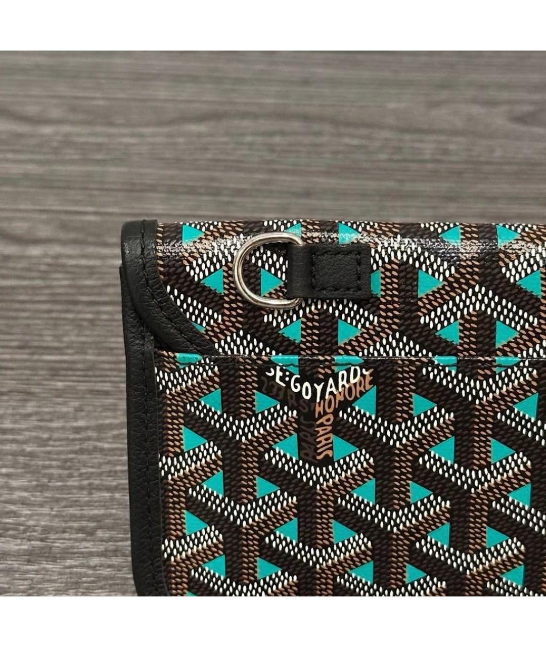 GOYARD Черный кошелек, фото 5