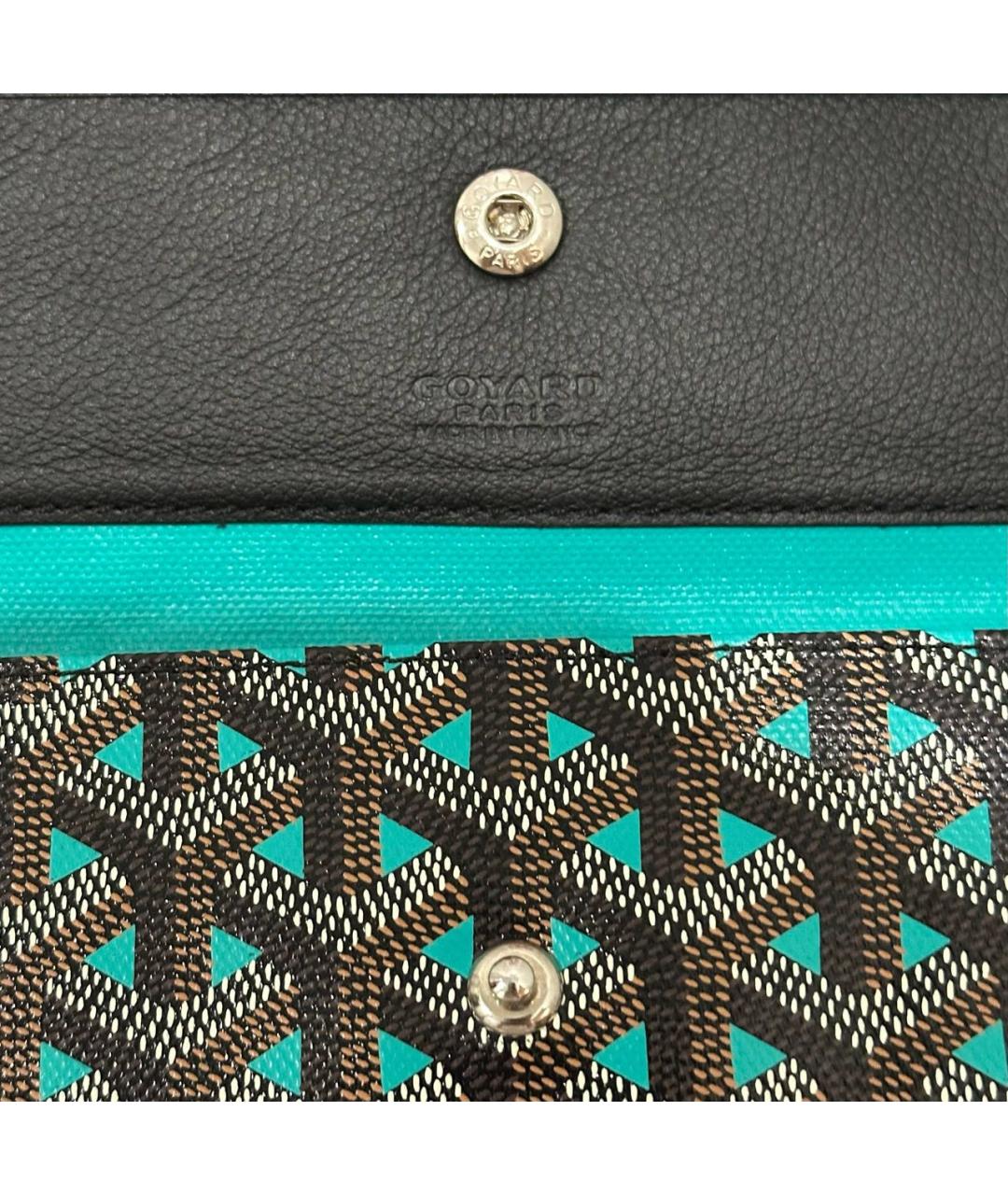 GOYARD Черный кошелек, фото 4