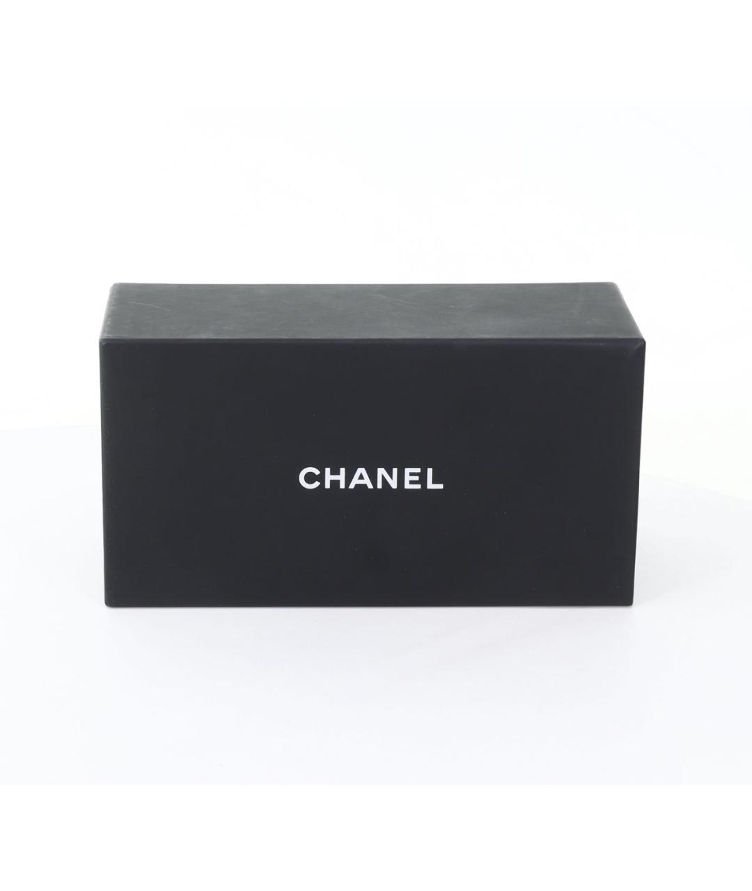 CHANEL Черные пластиковые солнцезащитные очки, фото 6