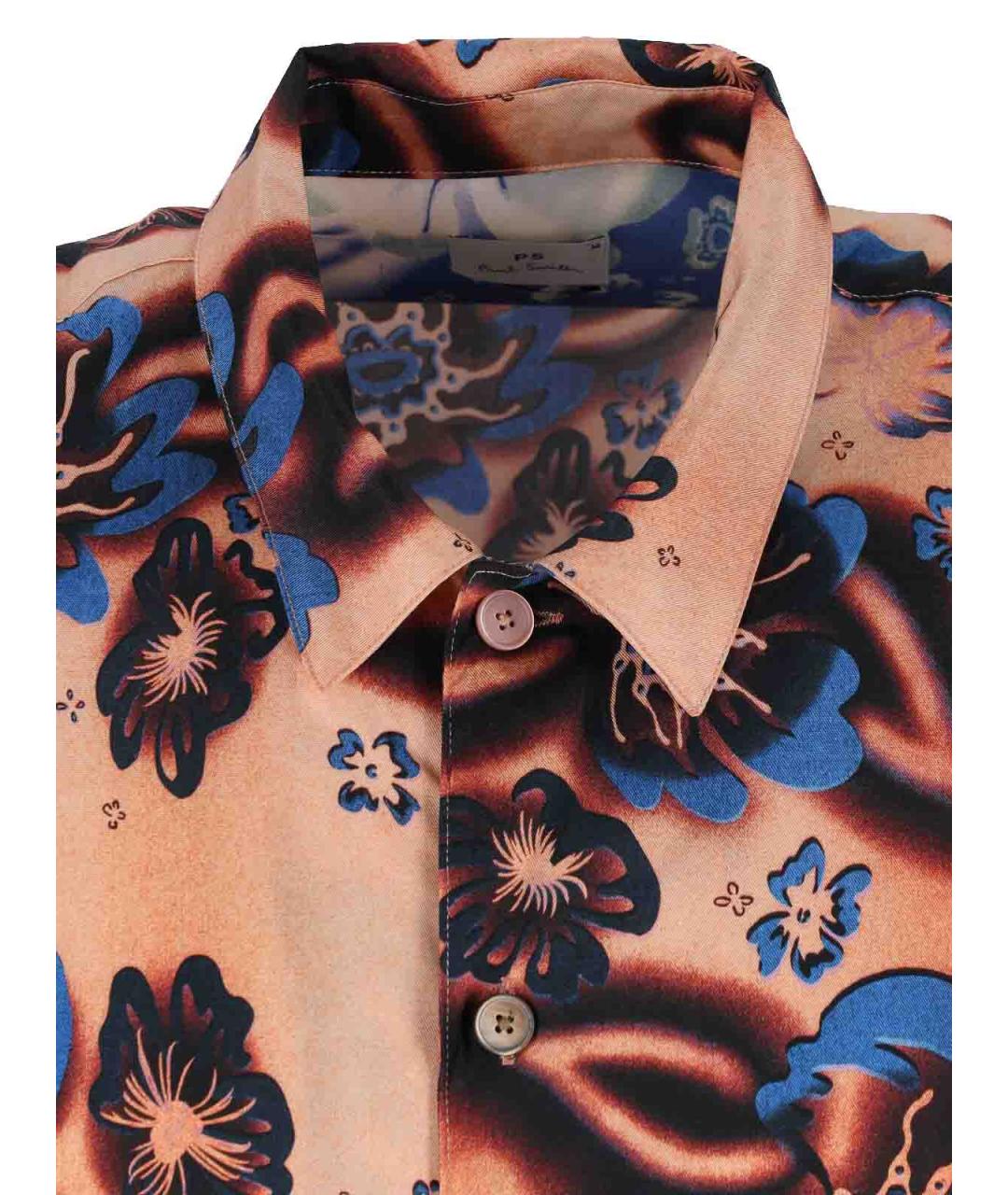 PAUL SMITH Оранжевая кэжуал рубашка, фото 3