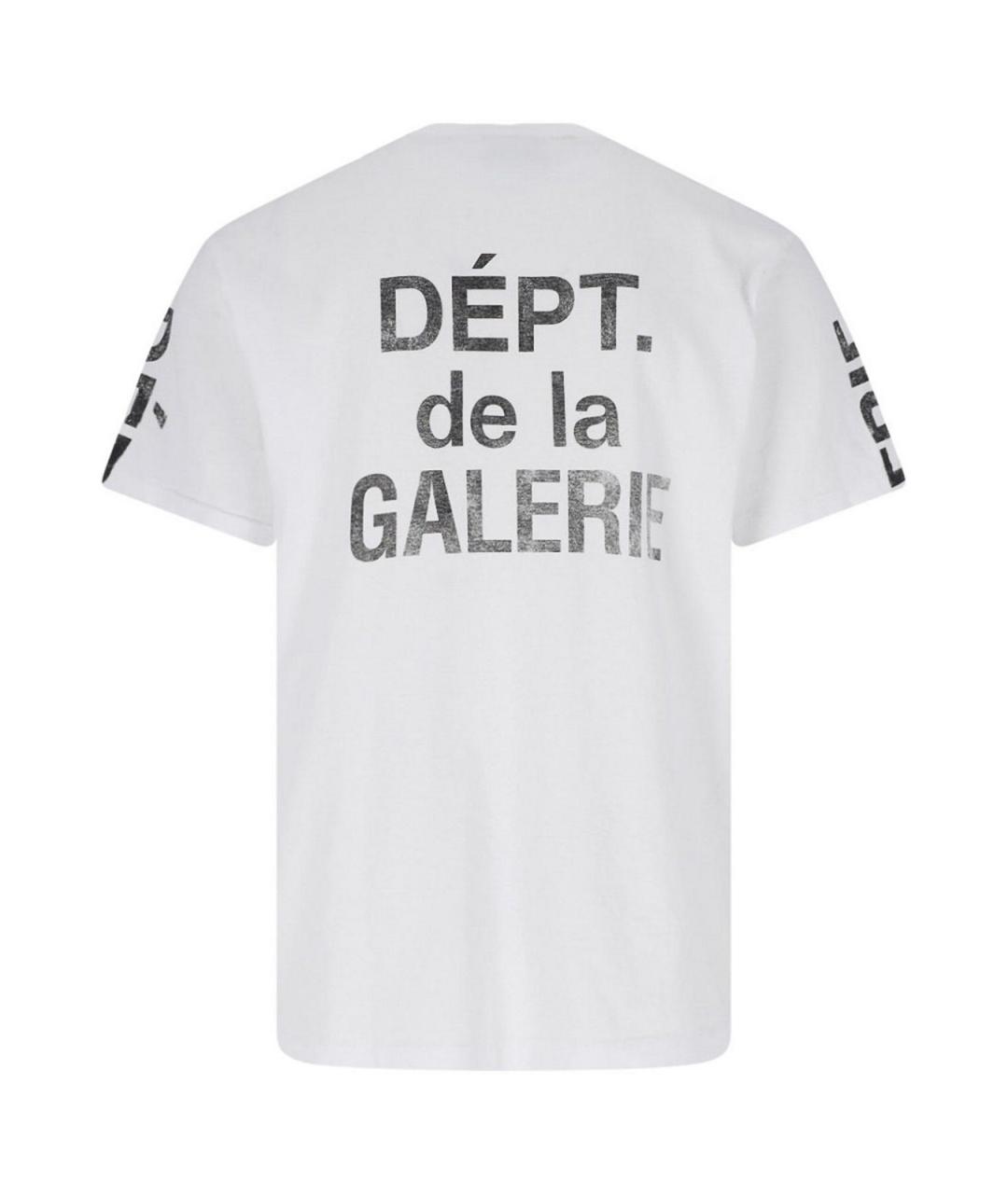 Gallery Dept Белая хлопковая футболка, фото 2