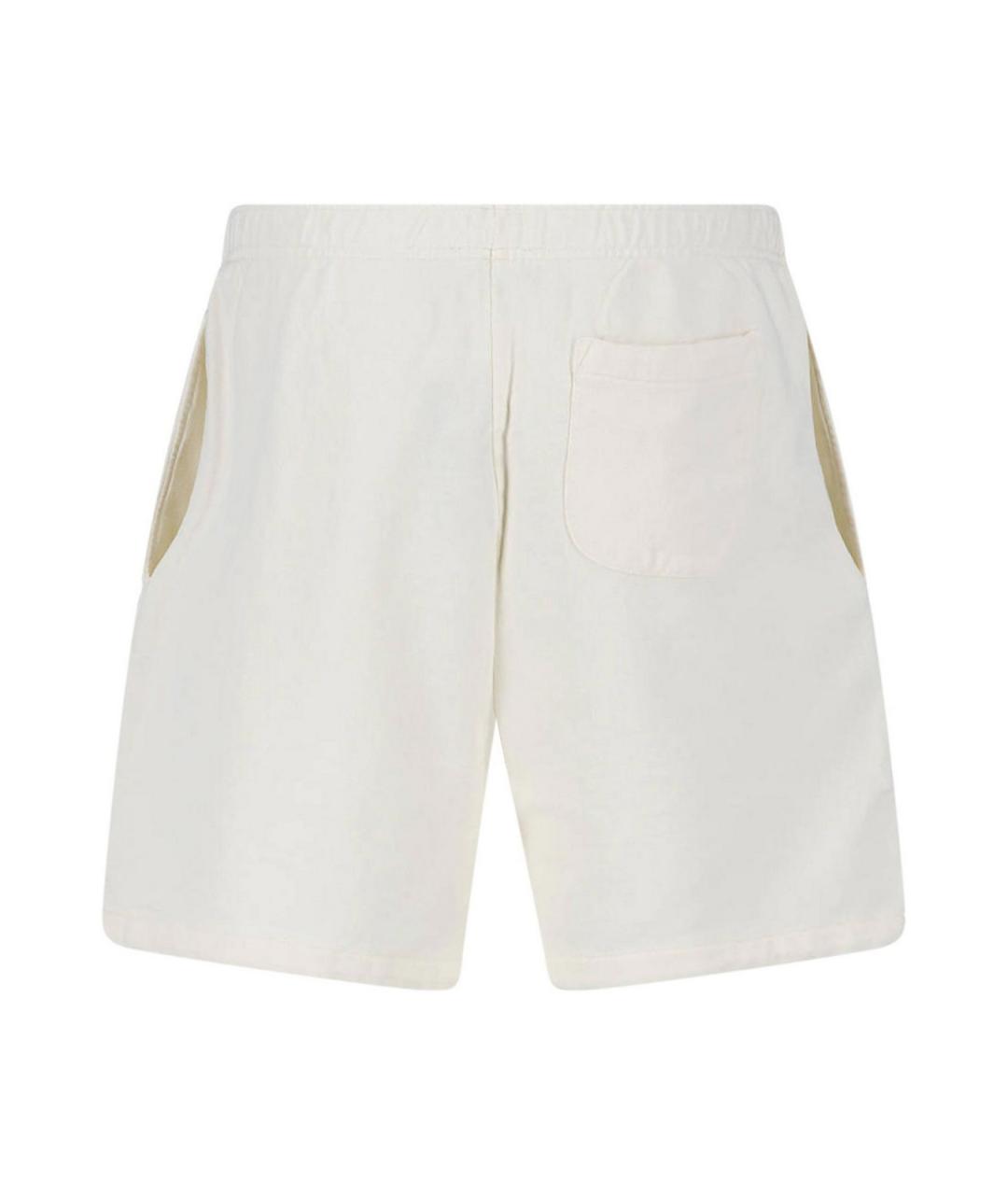 POLO RALPH LAUREN Белые хлопковые шорты, фото 2