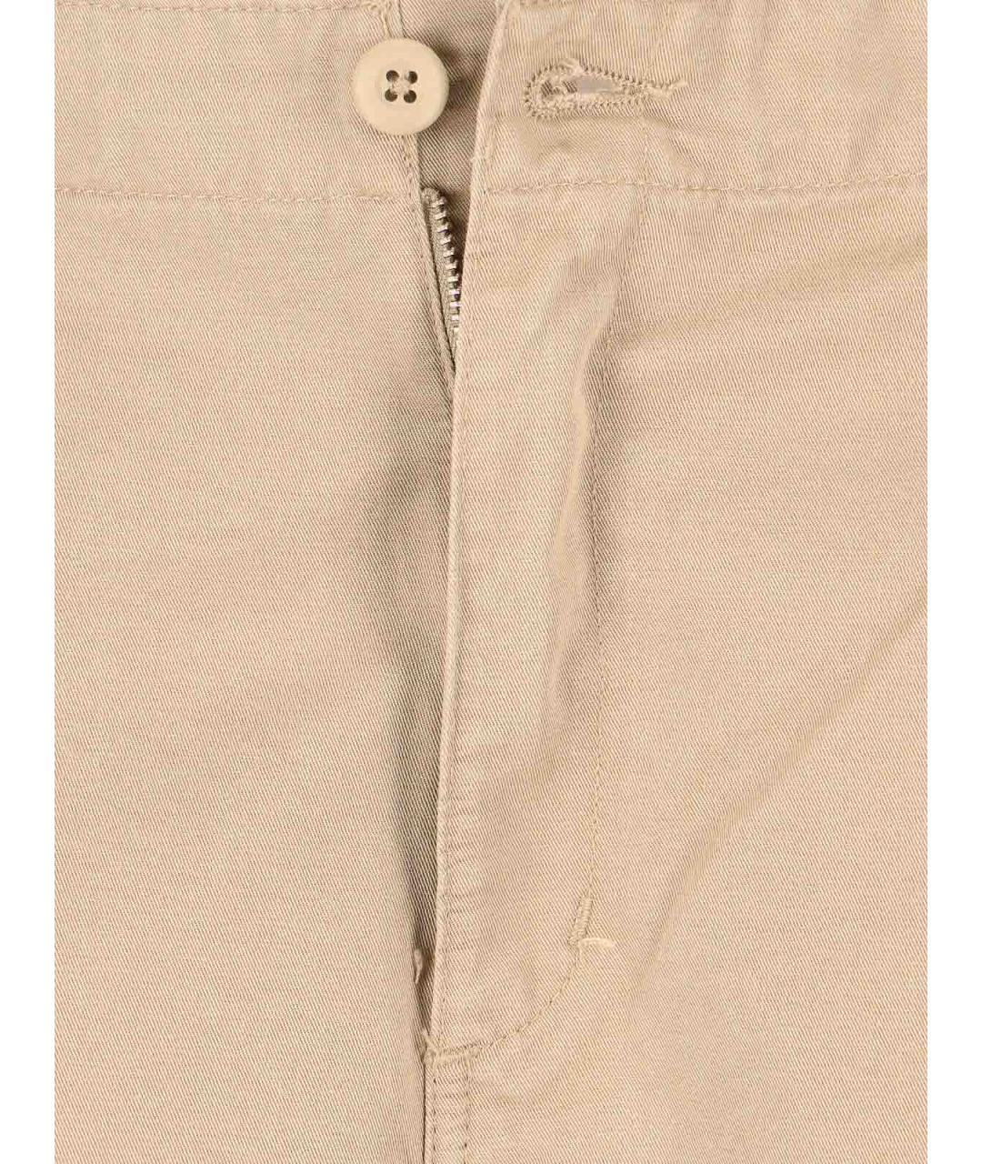 CARHARTT Бежевые хлопковые повседневные брюки, фото 5