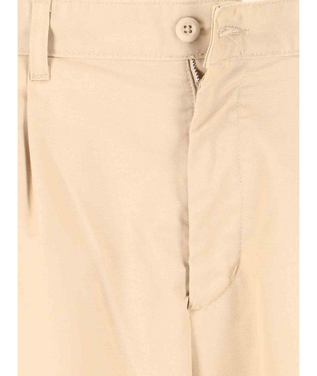 CARHARTT Желтые хлопковые повседневные брюки, фото 4