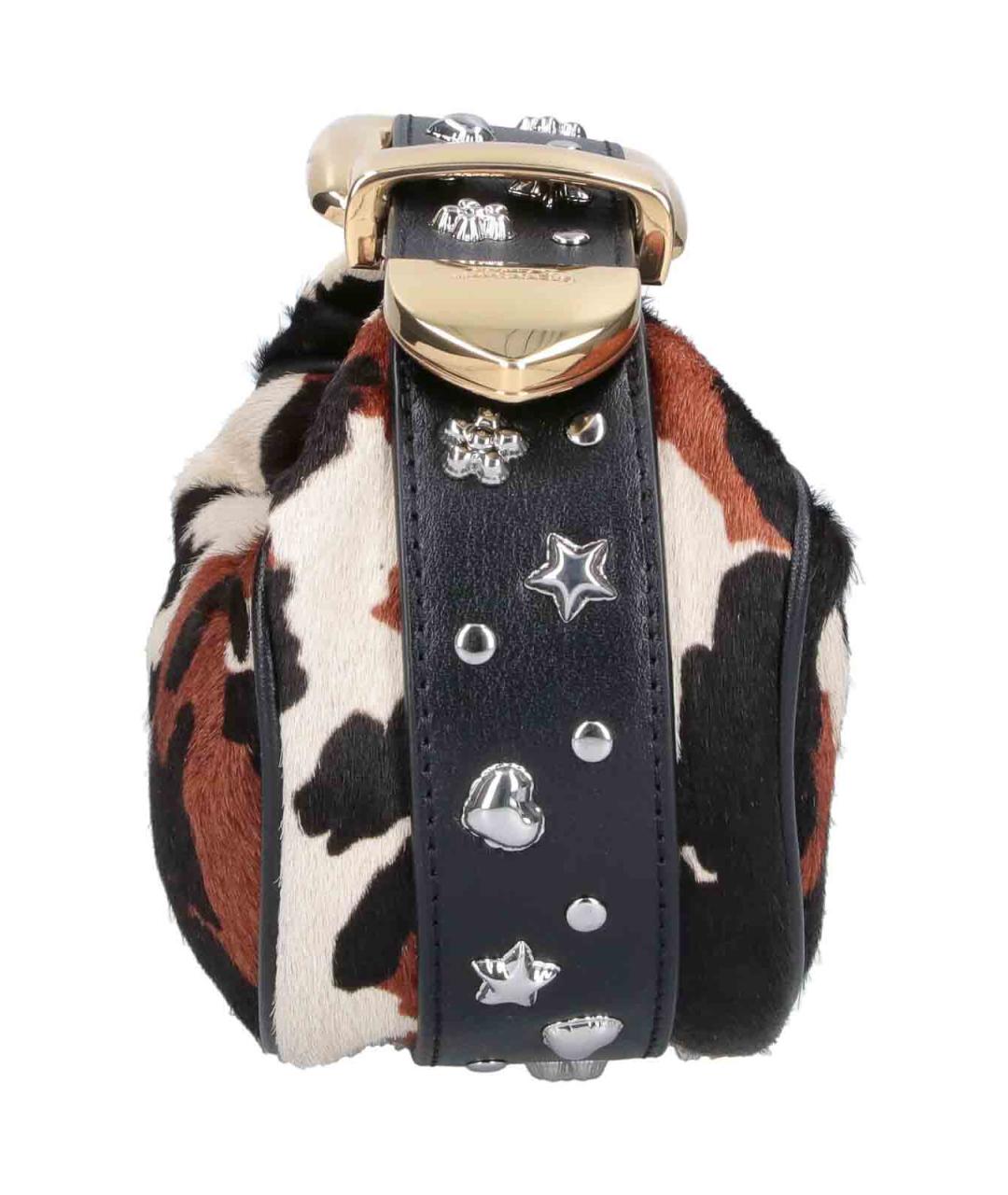 MARC JACOBS Коричневая кожаная сумка с короткими ручками, фото 5
