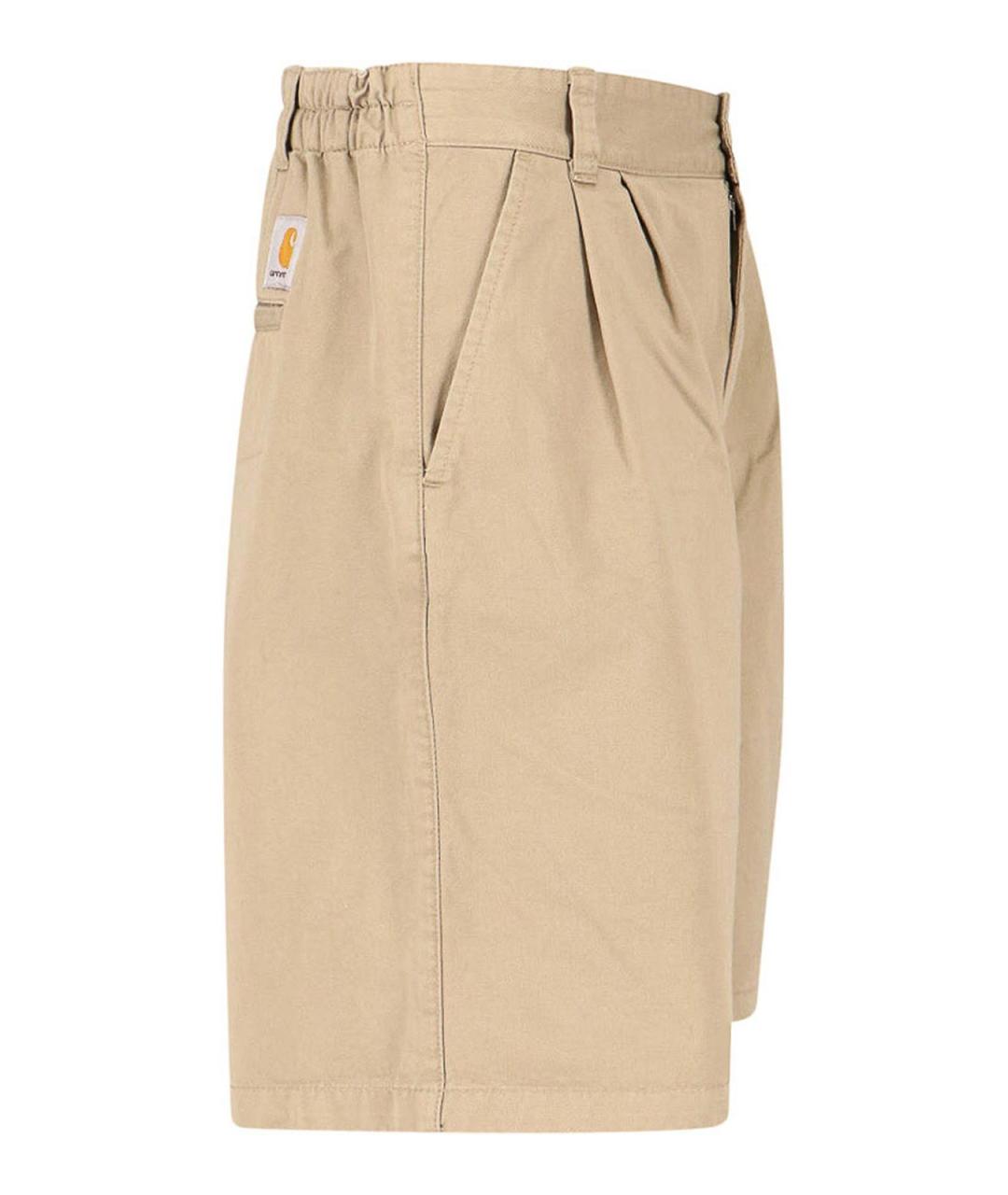 CARHARTT Бежевые хлопковые шорты, фото 3