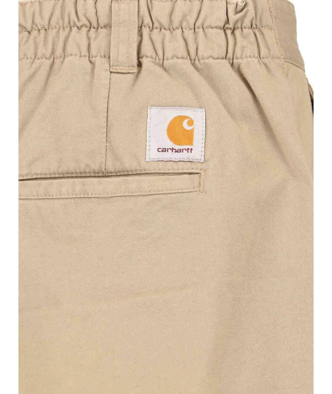 CARHARTT Бежевые хлопковые шорты, фото 4