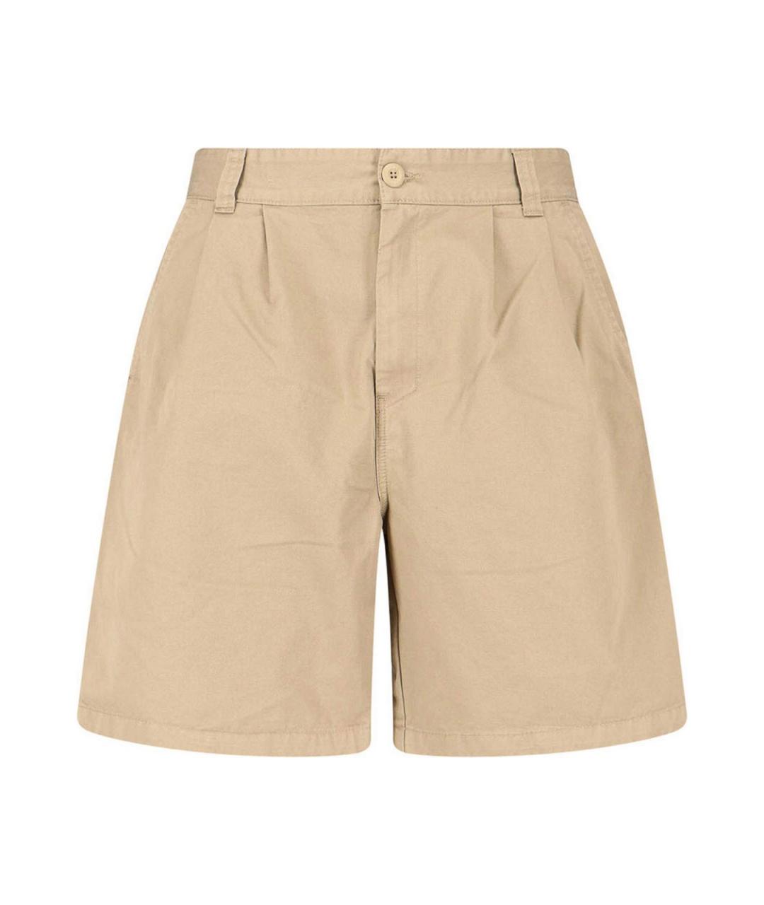 CARHARTT Бежевые хлопковые шорты, фото 1