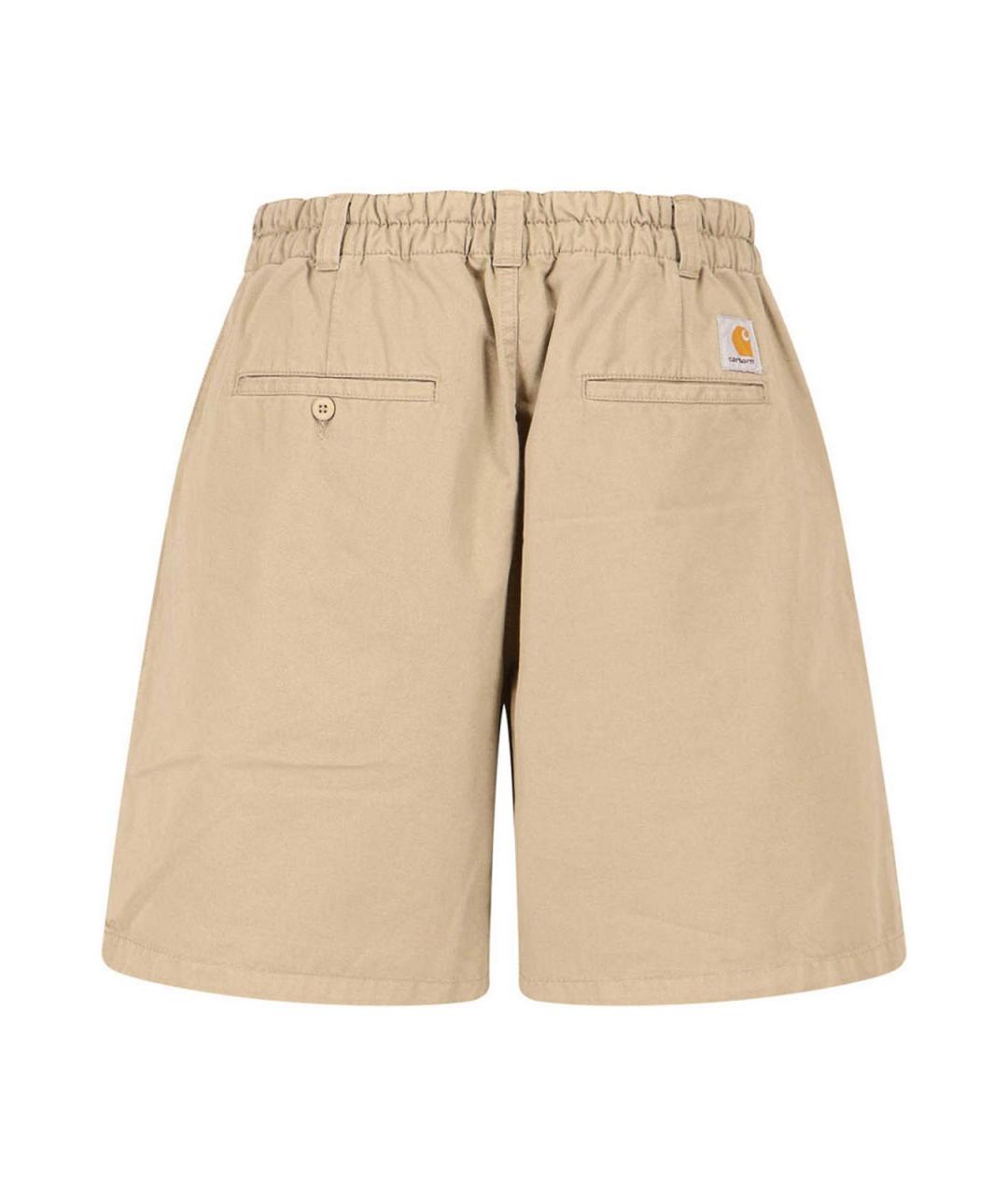 CARHARTT Бежевые хлопковые шорты, фото 2