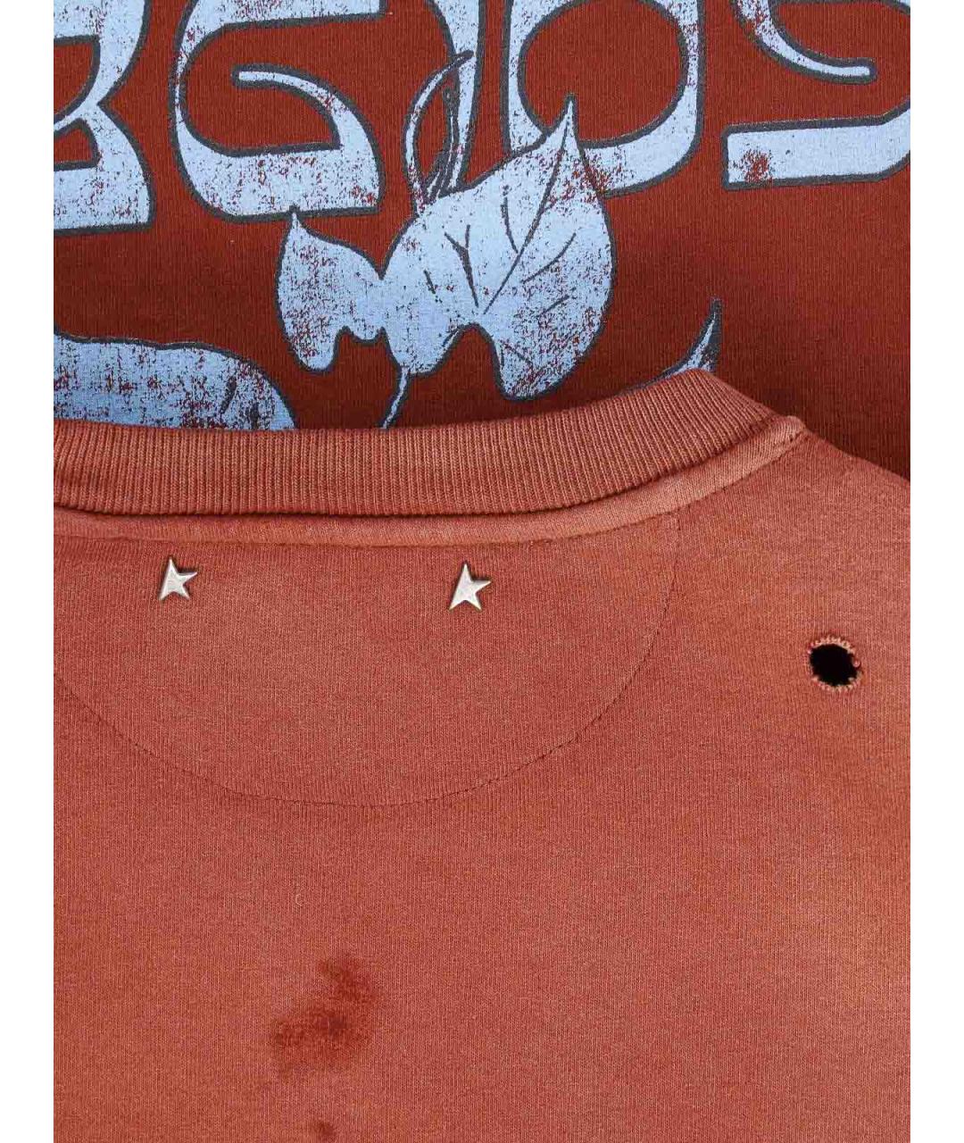GOLDEN GOOSE DELUXE BRAND Мульти хлопковая футболка, фото 3