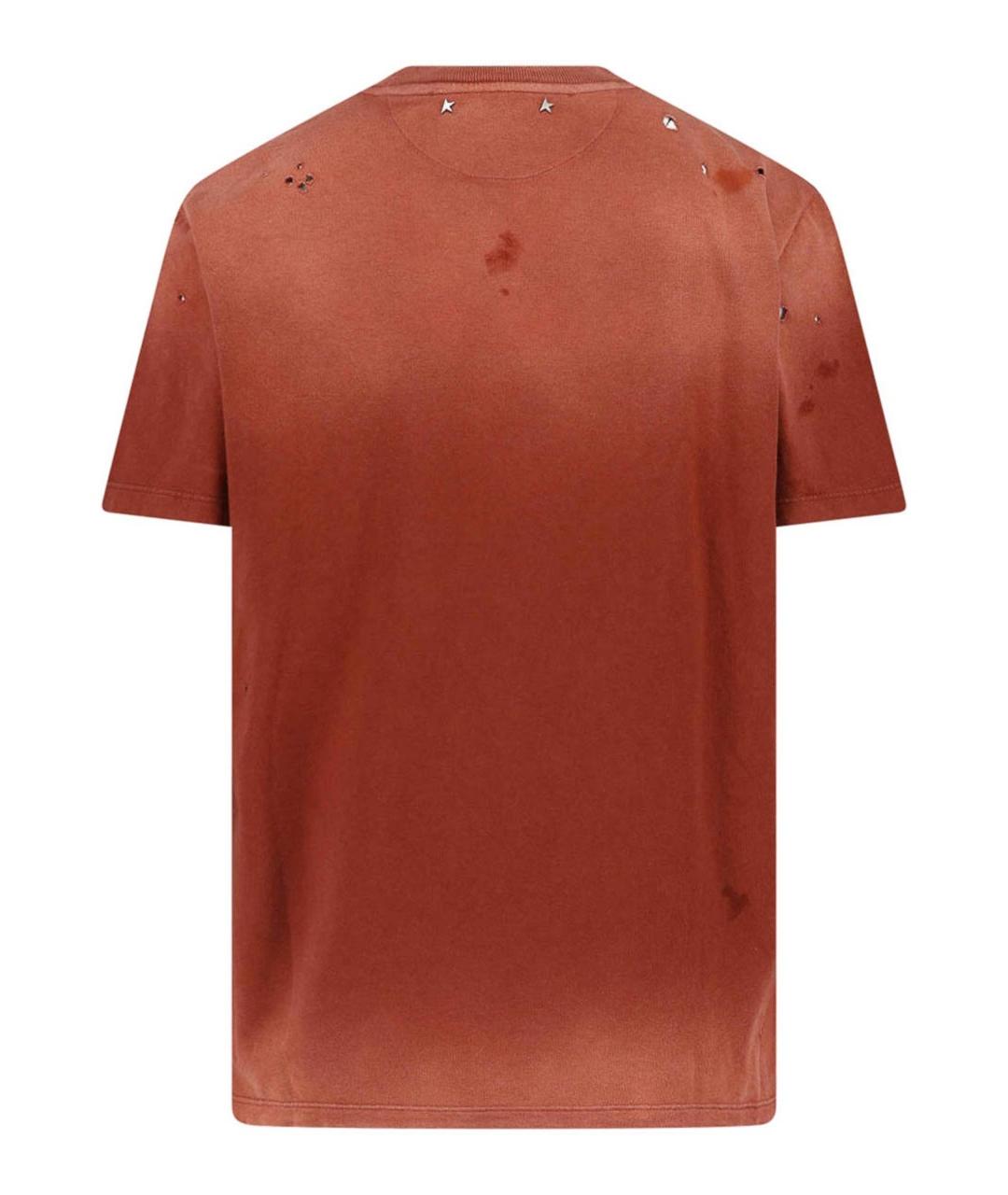 GOLDEN GOOSE DELUXE BRAND Мульти хлопковая футболка, фото 2