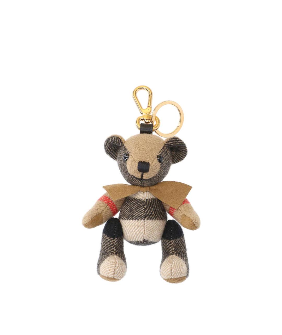 BURBERRY Бежевый брелок, фото 4